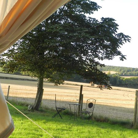 Comfy 4M -Bed Bell Tent With Great Views Hereford Exterior photo